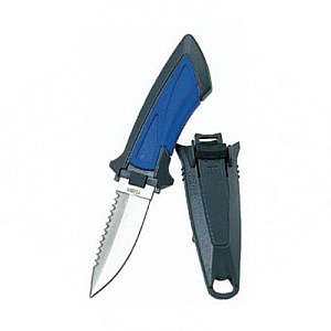 Нож подводный Tusa MINI сине-черный фото