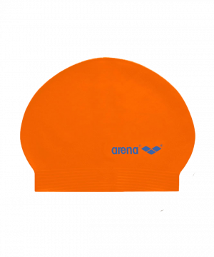 Фото шапочка для плавания softlatex orange/denim, латекс, 91294 93