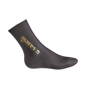 Фото носки mares sf flex gold-30, 3мм, с открытой порой внутри цв.черный