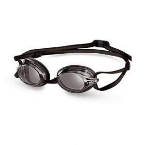 Фото стартовые очки для плавания head venom цвет рамки черный дымчатые стекла, цвет обтюратор черный