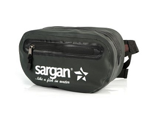 Гермо-сумка на пояс САРГАН "БАНАНА", с доп.карманом, оливковая фото