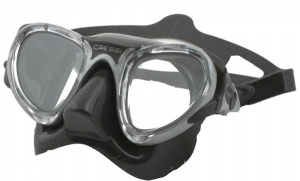 Фото маска подводная cressisub ocean eyes black (черный силикон)