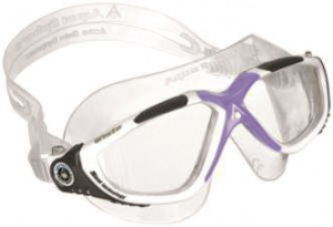Фото очки для плавания aquasphere vista lady прозрачные линзы white/lavender