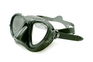 Фото маска подводная cressisub occhio plus (черный силикон) color
