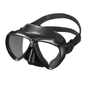 Фото маска для подводной охоты riffe mantis lv, цвет черный