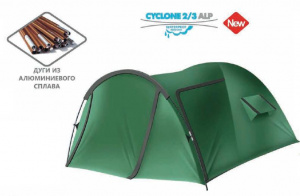 Фото палатка canadian camper cyclone 3 al green