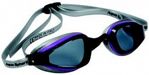Очки для плавания AquaSphere K180+ Lady темные линзы purple/gray фото