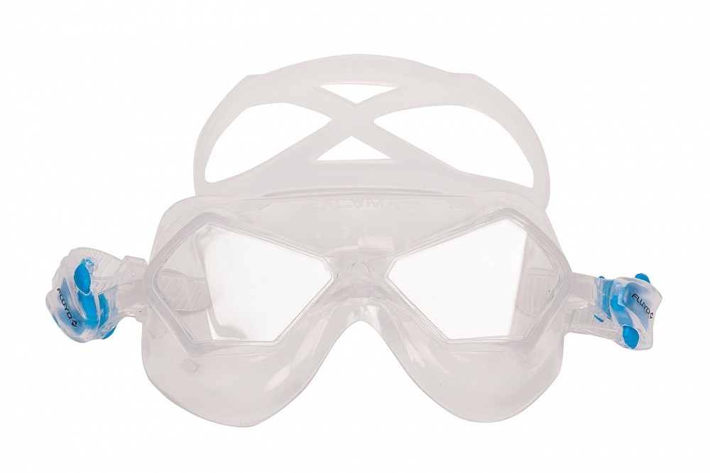 Фото очки для плавания salvimar jeko прозрачный силикон/прозрачные линзы