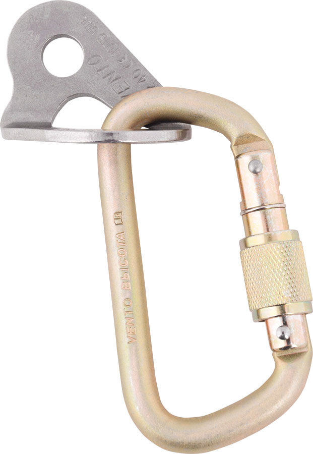 Карабин Венто СТАЛЬНОЙ ТРАПЕЦИЯ ВЫСОТА 512 с муфтой фото картинка