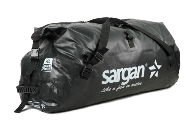 Гермо-сумка САРГАН "КАПЛЯ", 100% герметичный вход, длина 80 см  объем 80 л. черная фото