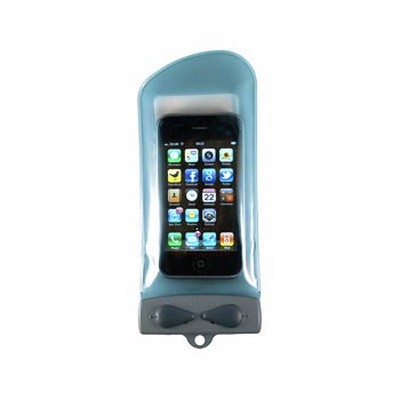 Фото герметичный чехол aquapac 104 mini electronics case серо-голубой