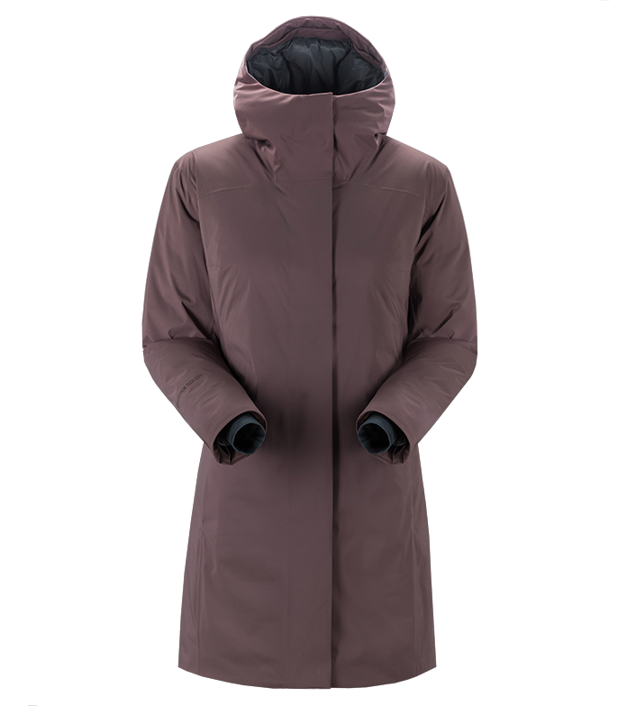 Пальто Сивера МИЛОНЕГА махагон фото картинка