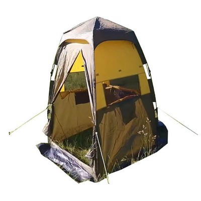 Палатка World of Maverick SHOWER khaki/yellow-mustard фото