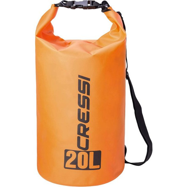 Гермомешок CRESSI с лямкой DRY BAG  оранжевый 20 литров, Cressi фото