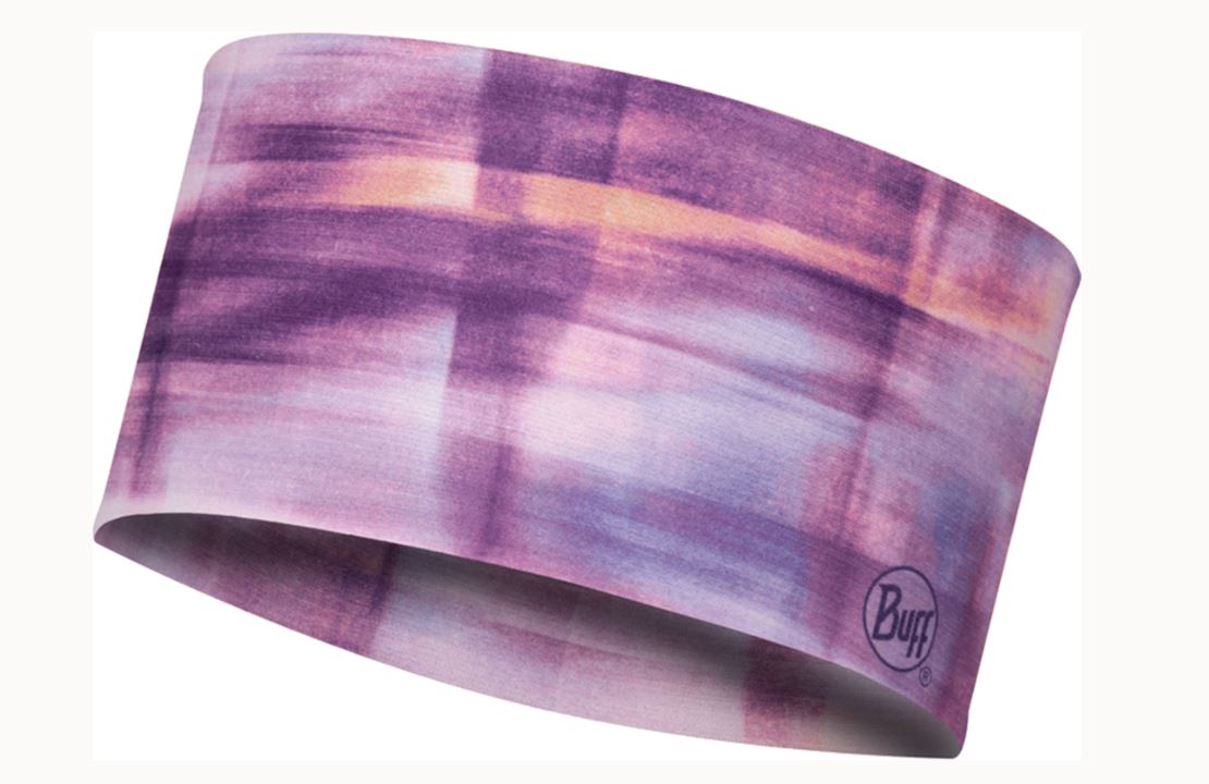 Повязка Buff COOLNET UV+ WIDE HEADBAND seary purple фото