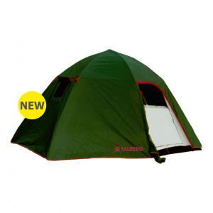Фото палатка talberg gamma 4 зеленая