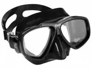 Фото маска seacsub italica черный силикон, черная