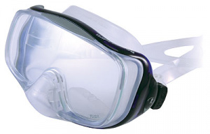Фото маска подводная tusa imprex 3d hyperdry (прозрачный силикон) aqua