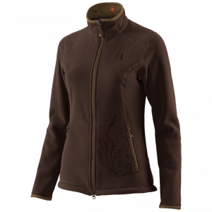 Фото куртка флисовая спортивная теплая сивера ласка 2.1 трюфель