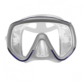 Фото akvilon navigator маска для плавания, цвет прозрачный / синий