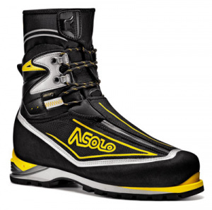Фото треккинговые ботинки asolo eiger gv black/yellow