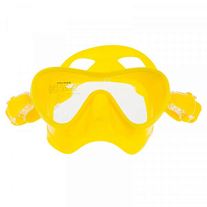 Маска подводная Marlin FRAMELESS DUO (желтый силикон) yellow фото