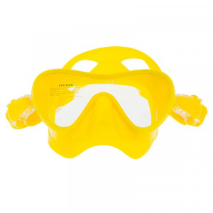 Фото маска подводная marlin frameless duo (желтый силикон) yellow