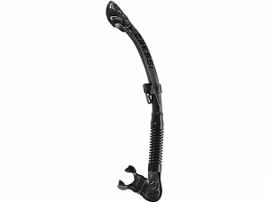 Трубка для дайвинга CressiSub ALFA DRY цвет черный/серый фото